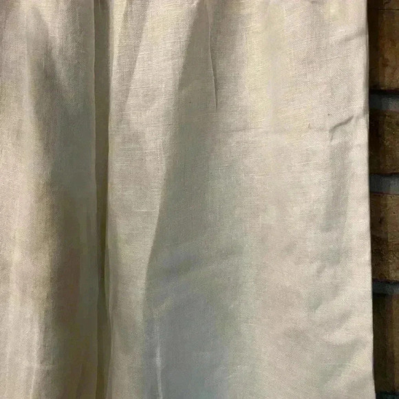 Linen wide leg flowing pants with belt, new without tag, size small - Picture 9 of 12